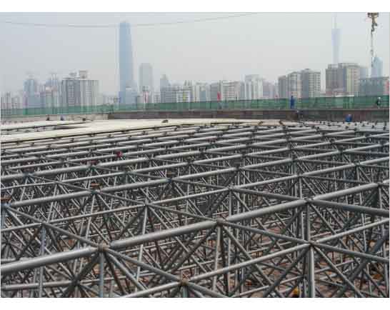 禹州新建铁路干线广州调度网架工程